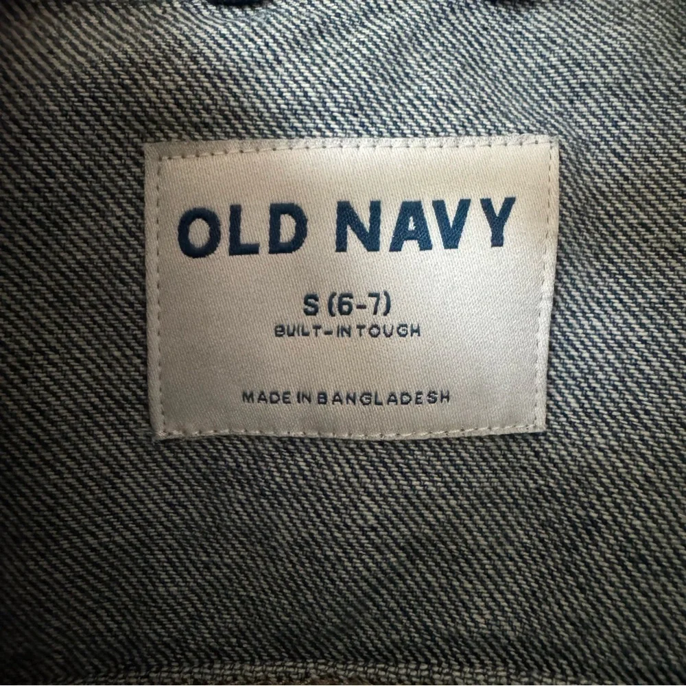 Old Navy Kids Jean Jacket - Classic Blue - Size 6-7